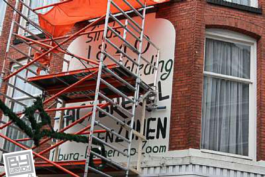 Gevelreclame restauratie Jac van den Brekel 