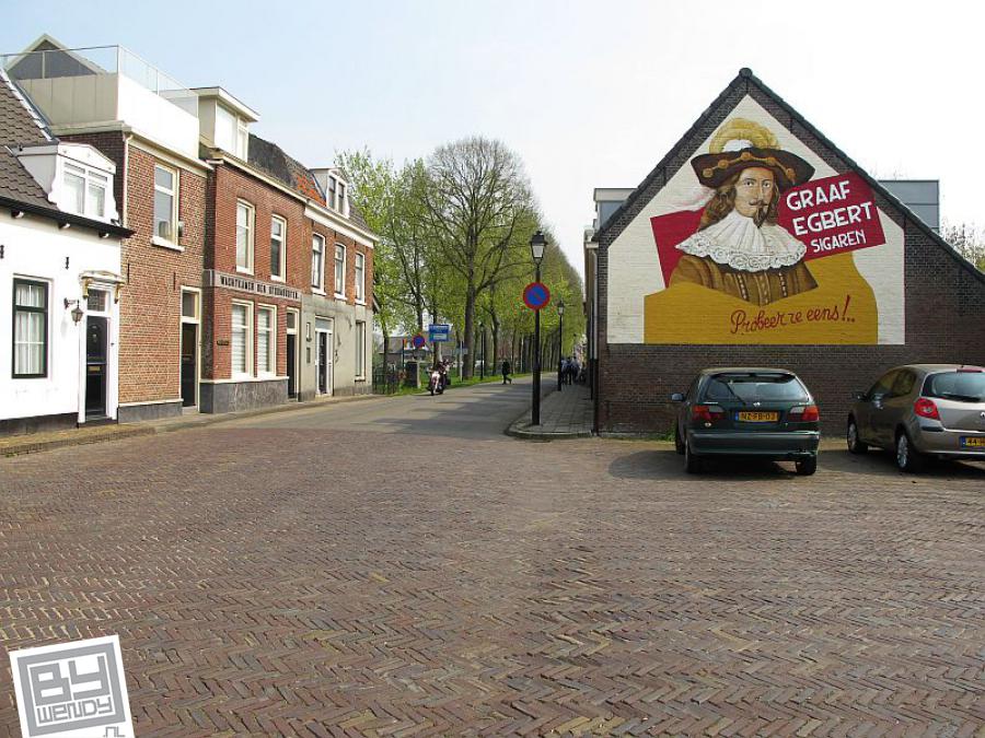 De enige echte Graaf Egbert, Gevelreclame, Culemborg