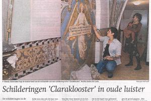 Schilderingen Claraklooster in oude luister