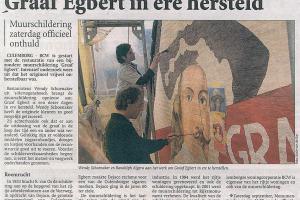 Culemborgse Courant; Graaf Egbert in ere hersteld