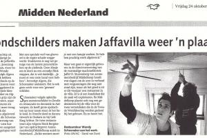 Plafondschilders maken Jaffavilla weer een plaatje